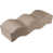 Velours taupe