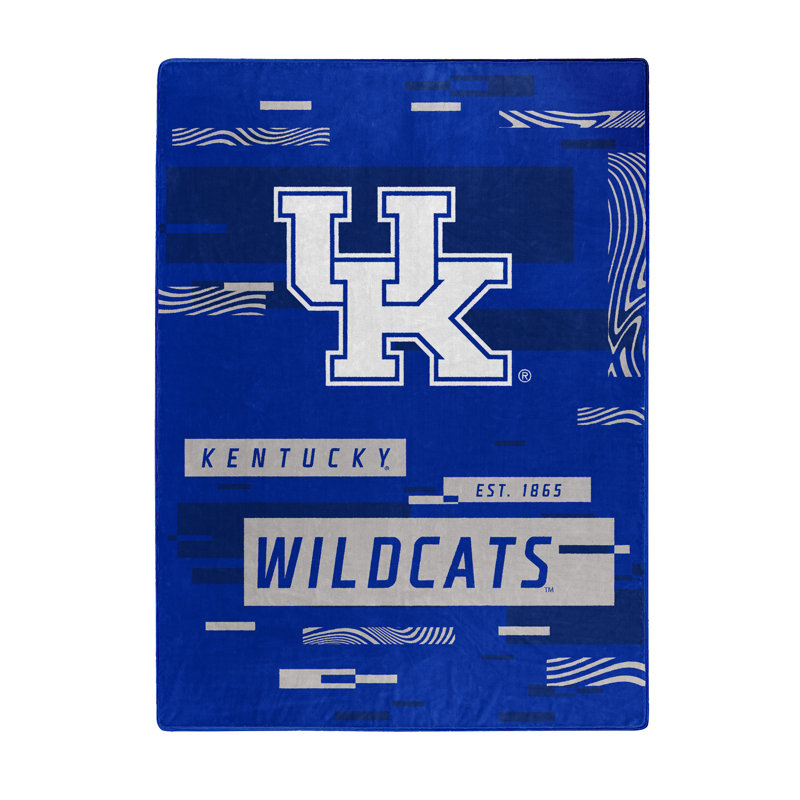 Throw Blanket, Blue/White, Kentucky Wildcats