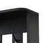 Contemporary Hall Tree With Cushioned Shoe Storage Bench, Pegboard & 4 Hooks-1339576396