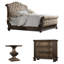 Rhapsody Upholstered Sleigh Configurable Bedroom Set