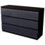Oslo 6 Drawer High Gloss Chest, (FSC 100%) Bedroom Home Storage Furniture-1733446577
