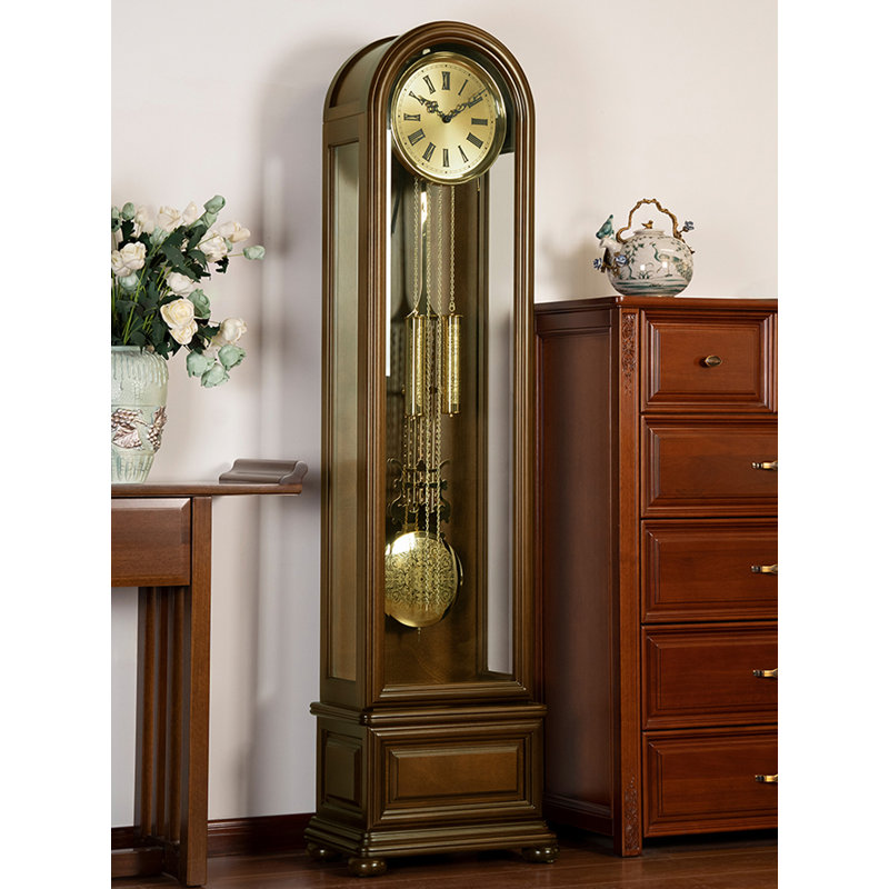 Horloge rétro à chiffres romains