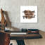 «Coffee + Friends» par Imperfect Dust - Art textuel sans cadre-1122109233