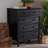 Baxton Studio Braith Farmhouse Spindle Wood 5-Drawer Chest-1940960490