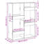 Amiliah 100 cm W Bookcase-1147051121-1160616467