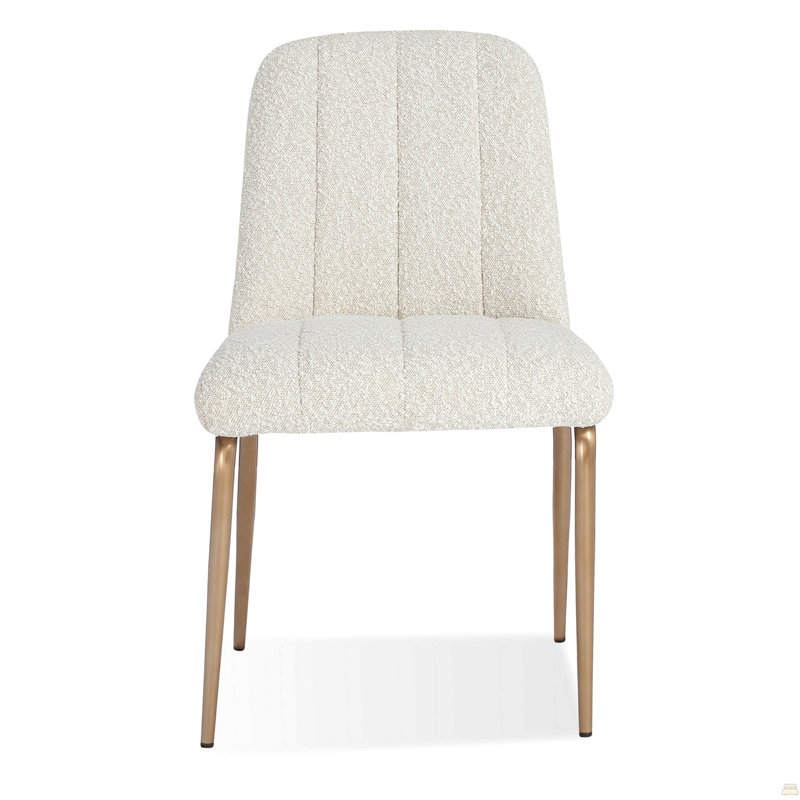 Ensemble de 2 chaises de salle à manger 19 pouces, revêtement Soft Boucle