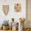 Happy Dance Geometrics, giclée encadrée, conception par Suzanne Nicoll-1034081362-1034081372