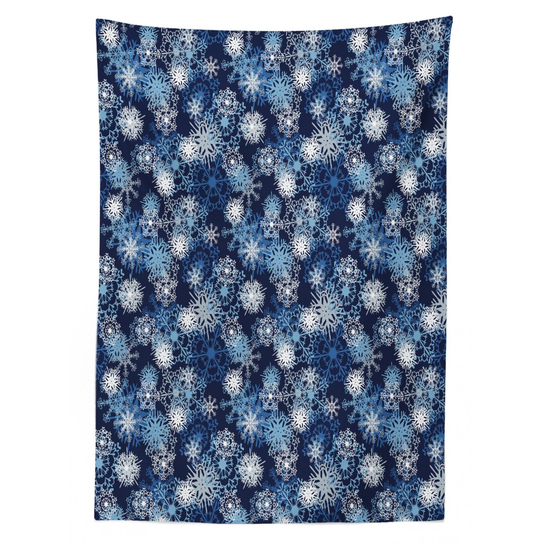 Tischdecke Orrin Ornate Snowflakes