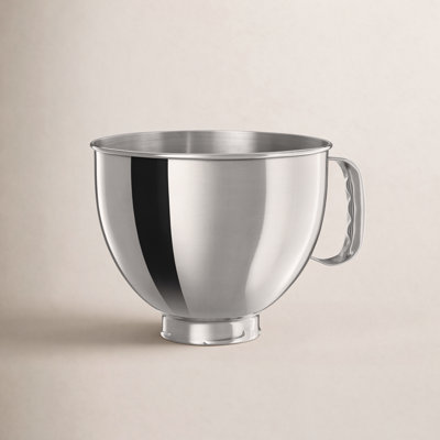 KitchenAid® 5-Qt. Tilt-Head Polished Stainless Steel Bowl with Comfortable Handle