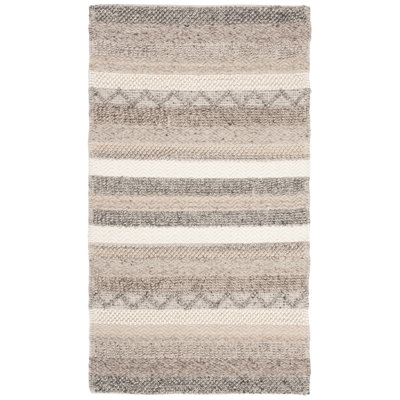 Natura Hand-Tufted Beige Area Rug