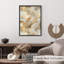«Abstract Gold Geode I», reproduction d'art moderne sans cadre-124129221