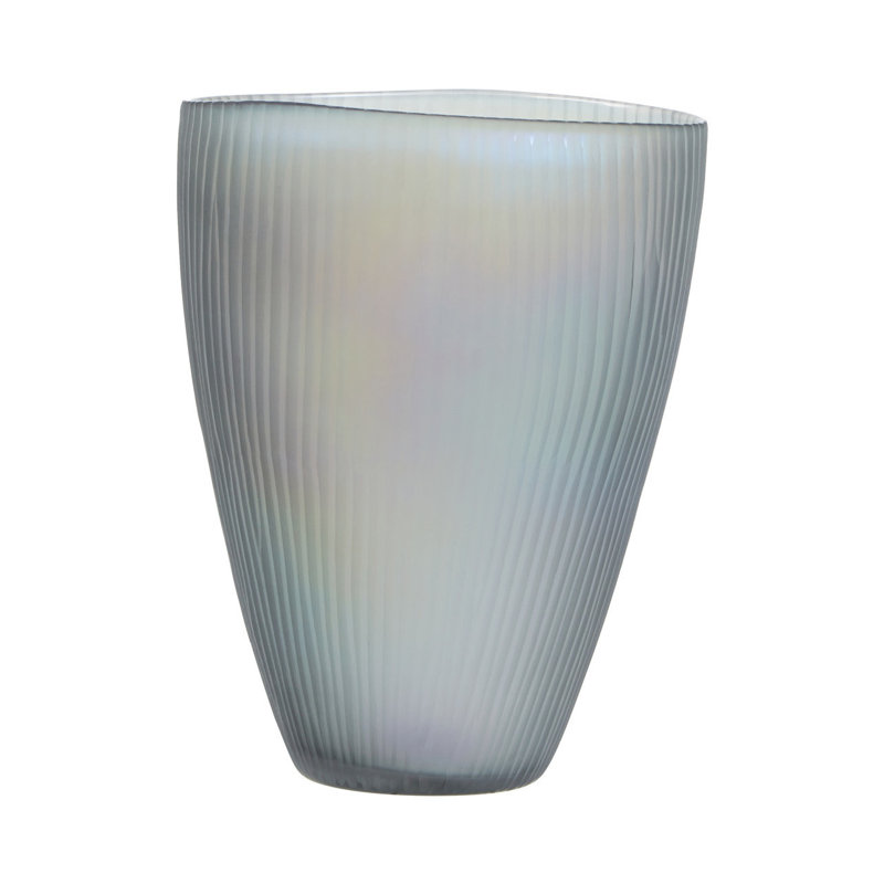 Lenaghan Glass Table Vase, 28cm H x 22cm W x 18cm D