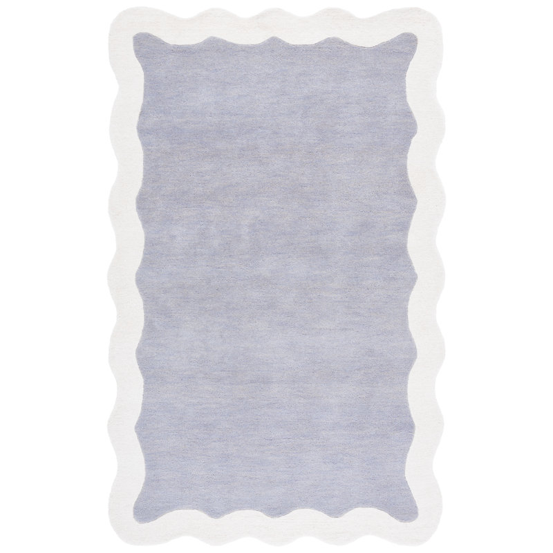 Tapis en laine touffeté à la main Arnell Metro 435, Rectangle 6 pi x 9 pi
