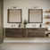 Fresca Formosa 84" Wall Mount Floating Double Sink Modern Bathroom Vanity Set with Top and Sinks - Faucets Not Included