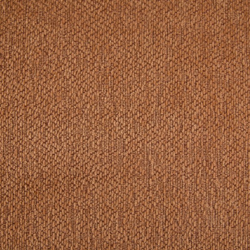 Méridienne d'inspiration Mid-Century, Orange citrouille