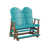 Aruba Blue Top/Antique Mahogany Base selected
