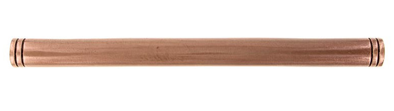 Archimedes Appliance Pull, Black, Antique Copper
