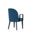 Fauteuil sophistiqué rembourré en bois classique