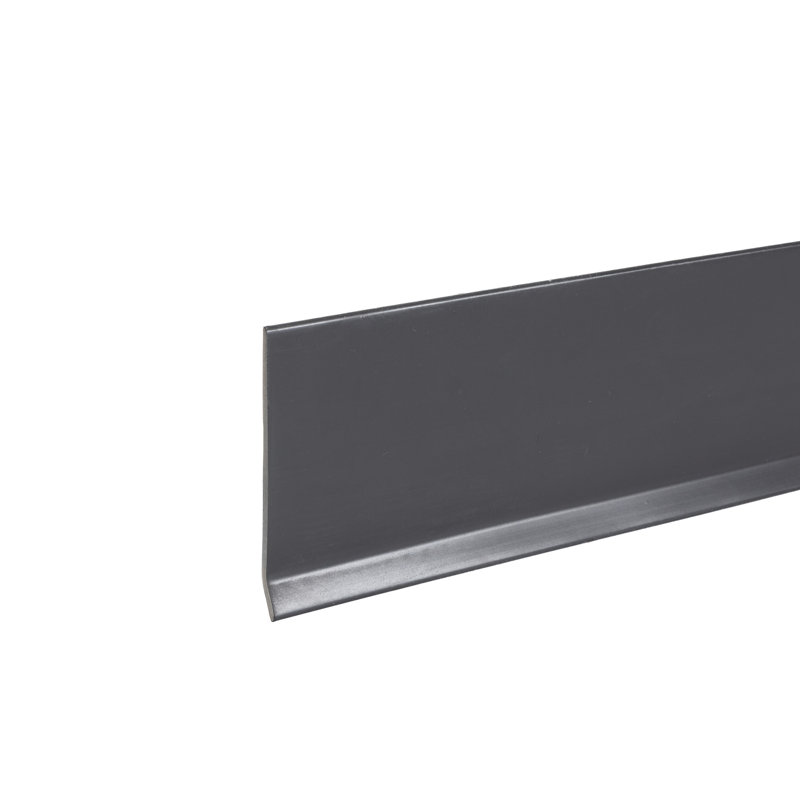 Base en vinyle l 4 po, Gris anthracite