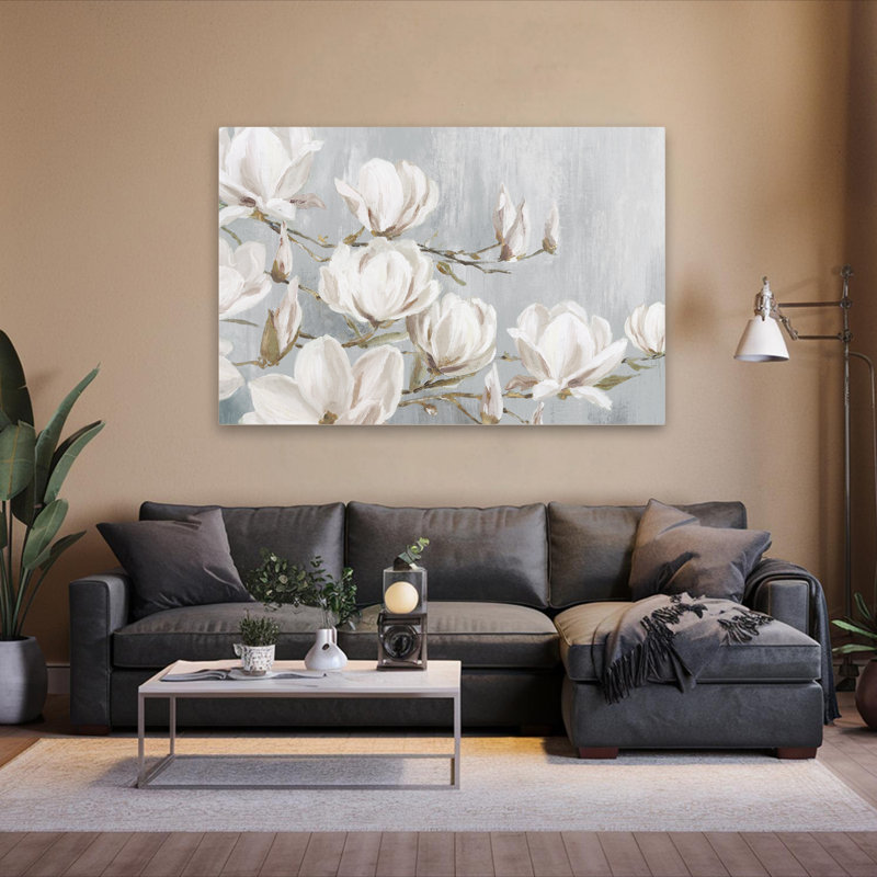 Plantes, fleurs, paysage, nature, art mural Magnolia, H 40 po x l 60 po