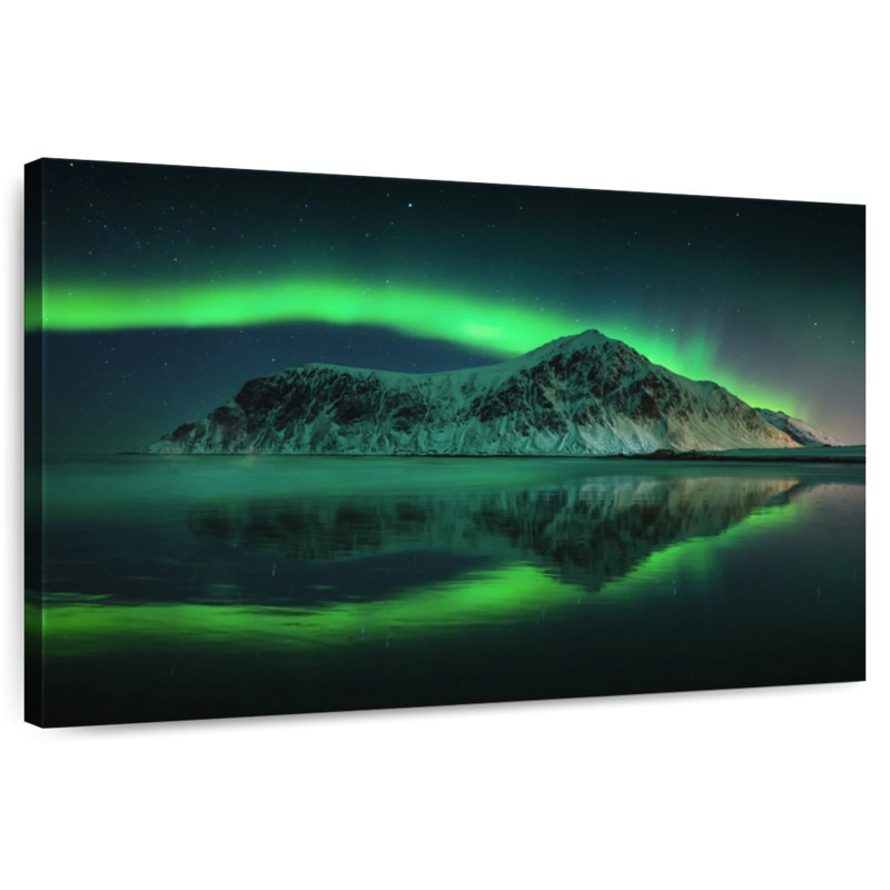 Paysage Alvord Northern Lights, H 8 po x l 12 po