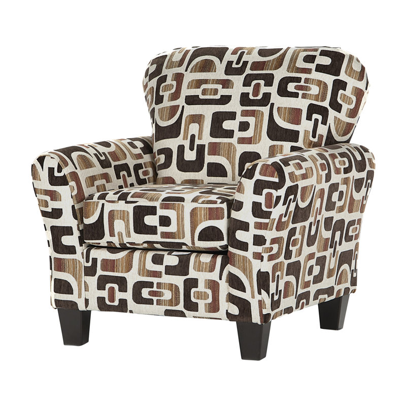 Fauteuil Broadmeade, Confetti multicolore 100% polyester
