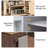 51.2"W Solid Wood Kitchen Island Cart - Rolling Kitchen Prep Table With Drop Leaf,Towel Rack,Storage Cabinet & Adjusted Shelf, Natural Wood-881178077-881178074