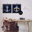  «Nauti Girl & Guy Anchors», ensemble de 2 toiles flottantes encadrées par Graffi *ee Studios-1398987909-1398987908
