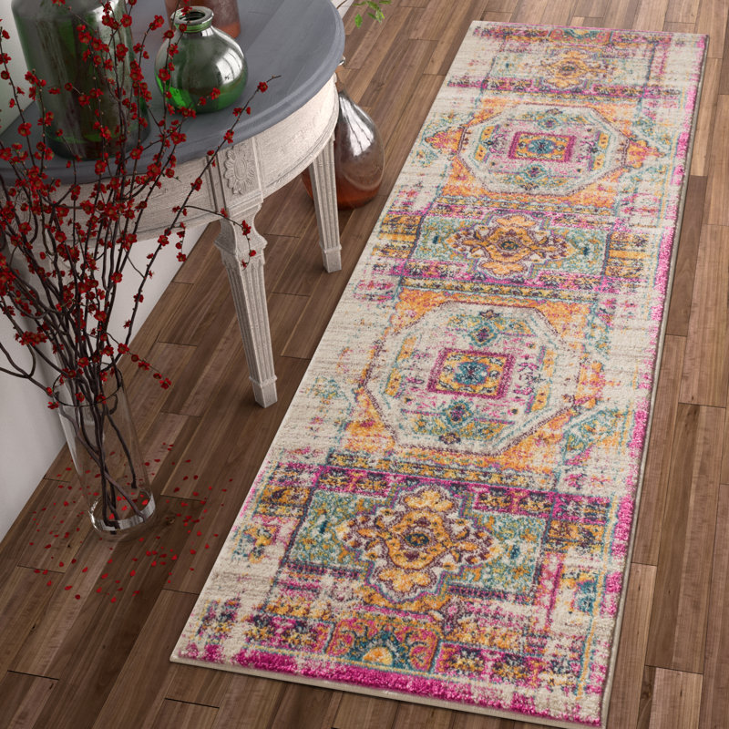 Caraballo Abstract Area Rug, Runner 67 x 220cm