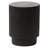 Biddlesden 14" Round Fiberstone Side Table with Ribbed Design – Indoor/Outdoor Accent Table for Patio, Living Room, or Bedroom-1808042694