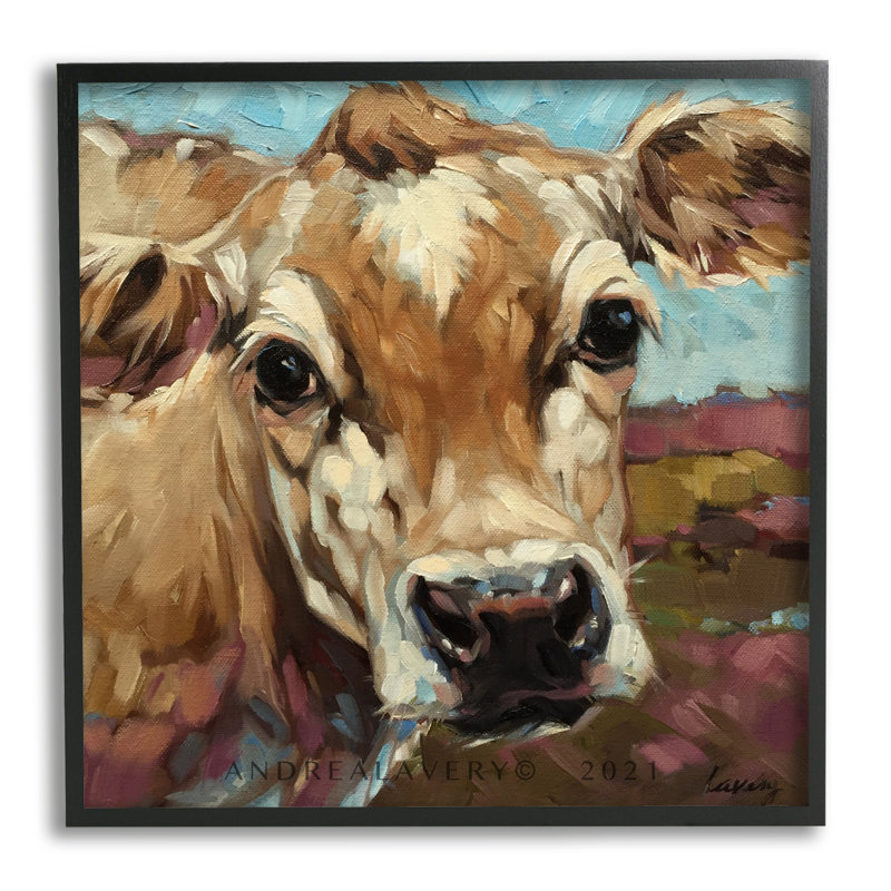 Art de giclée encadrée par Country Farm, Giclée encadrée noir minuit, H 12 po x l 12 po x P 1,5 po