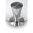 Breit Round Glass Top Metal Base Dining Table