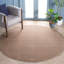  300 Hand Tufted Wool/Cotton with Latex Geometric Rug in Beige-786443691