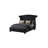 Mithil Queen 3PC Bedroom Set Black-147837692-147837690-147837689