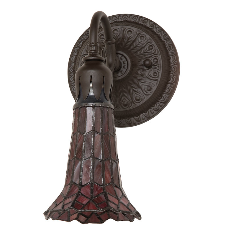 Applique murale en acier Gazon, Rouge