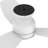 48" DC Motor Flush Mounted Ceiling fan without Light, Remote control