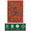 Tapis tissé à motif de coquelicot rouge Karabagh-705733119