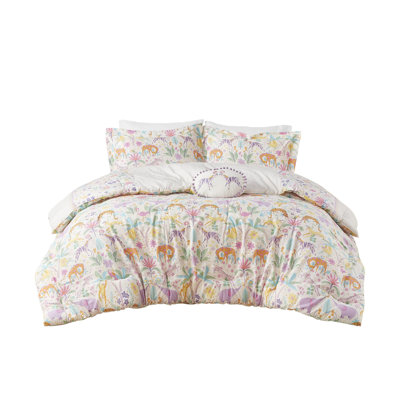 Reversible Cotton Bedding Sets Full Queen Floral Comfort For Kids Home