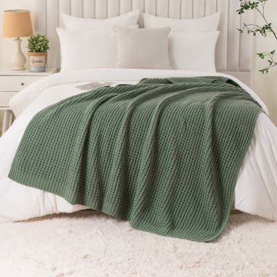Throw Blanket For Couch,Knitted Throw For Bed, A Diverse Selection Of Coloured Blankets, Blanket For Room Decor Housewarming Gifts, 50"X60" And 60"X80"