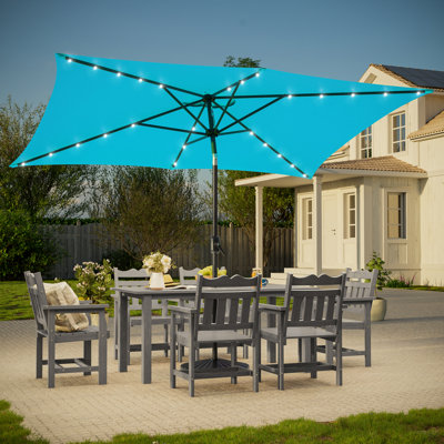 Parasol de marché inclinable 108 po Rydder
