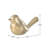Ellymae Textured Ceramic Decorative Gold Bird Figurine-1266416700