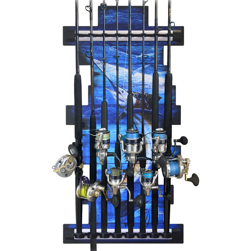 Support mural 8 tiges Guy Harvey