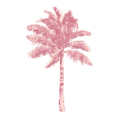 " Palm Pink I " by Kristen Drew