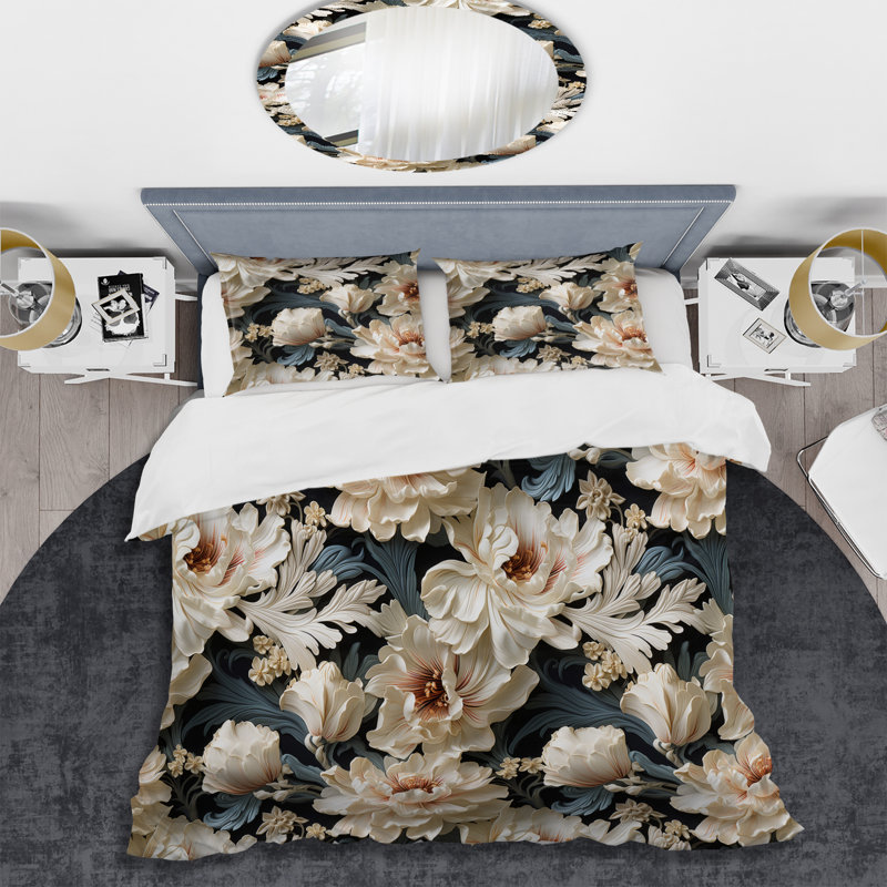 Ensemble de housse de couette Urban Victorian Splendor, Housse de couette pour très grand lit et 2 très