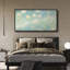 «Cloudscape Soft Blue Sky with Fluffy Clouds», reproduction sur toile-111176728-98042261