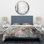 Ensemble de housse de couette Brushstroke Abstract Paint I Microfiber / Polyester