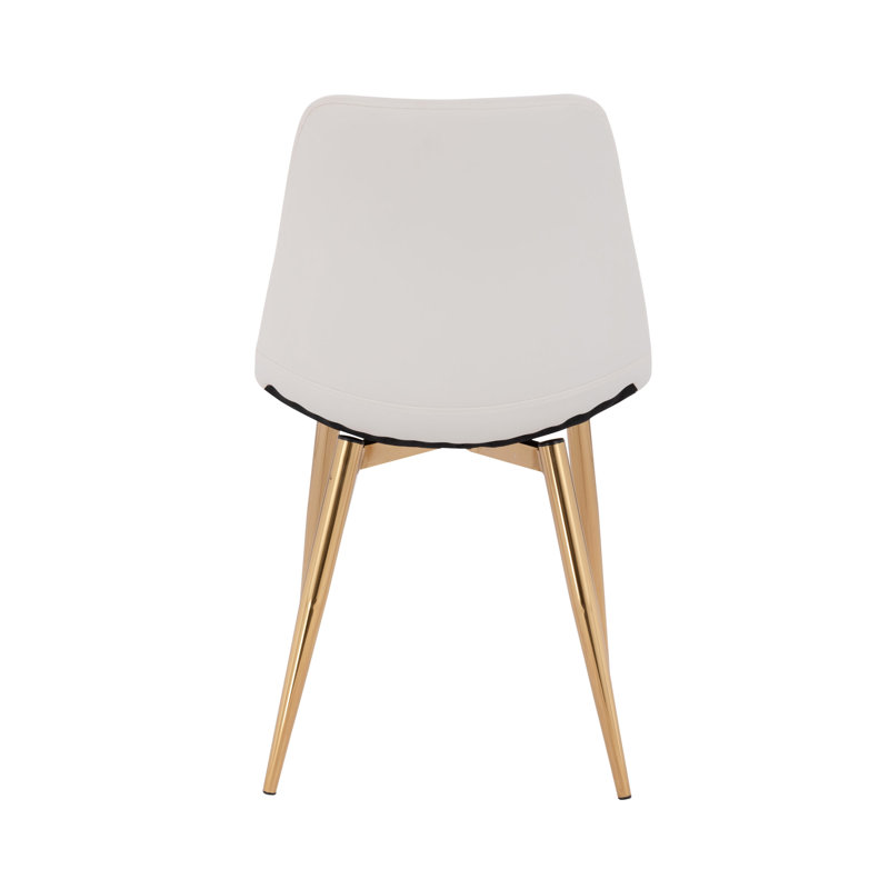 Fauteuil en cuir synthétique Dorian