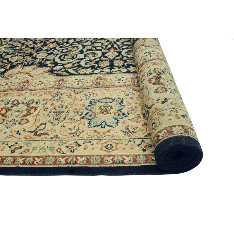 Tapis bleu marine pak-persan