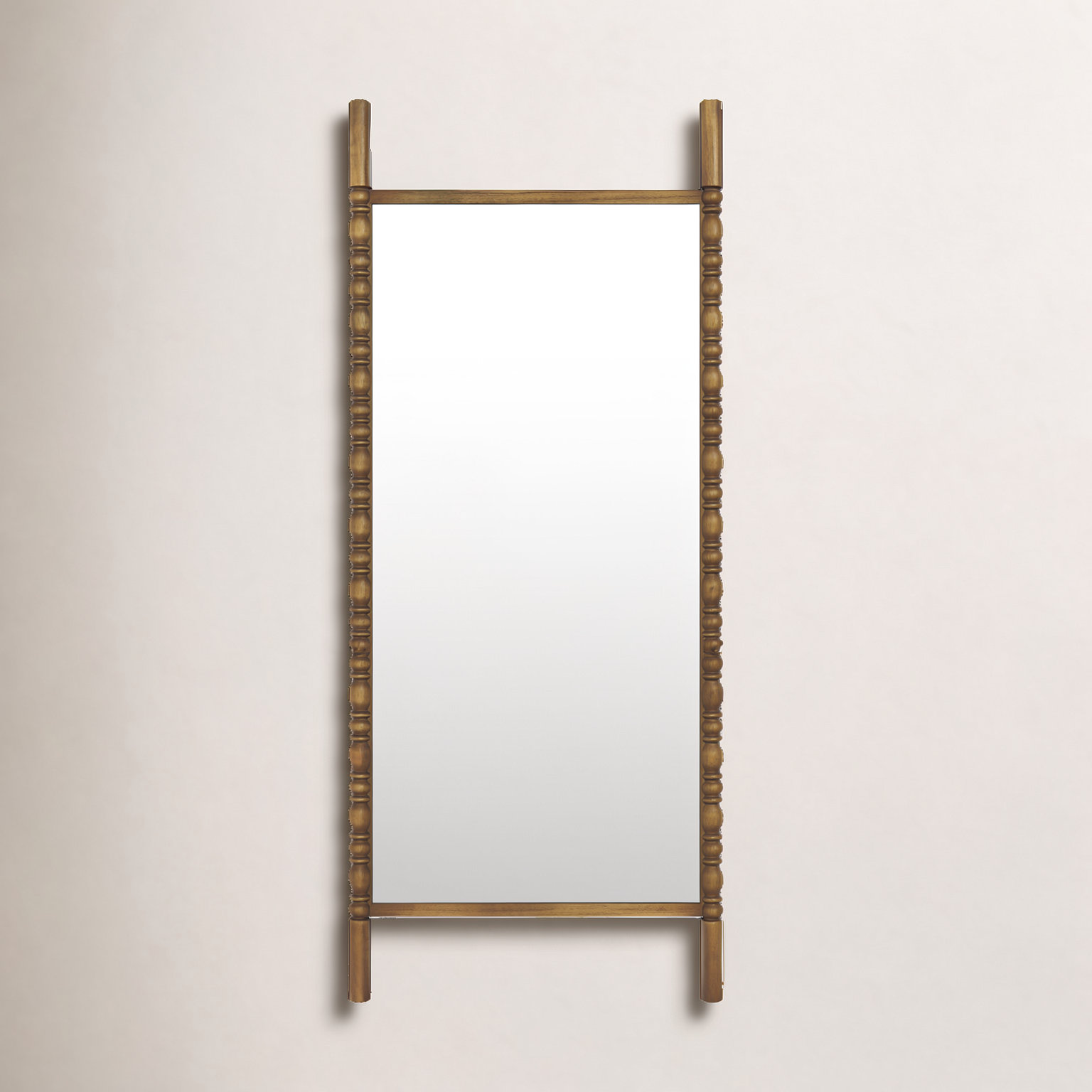 Bennet Mirror, 73" x 30", Brown Wood