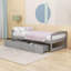 Lit plateforme en bois 2 tiroirs Kristle-1827577289